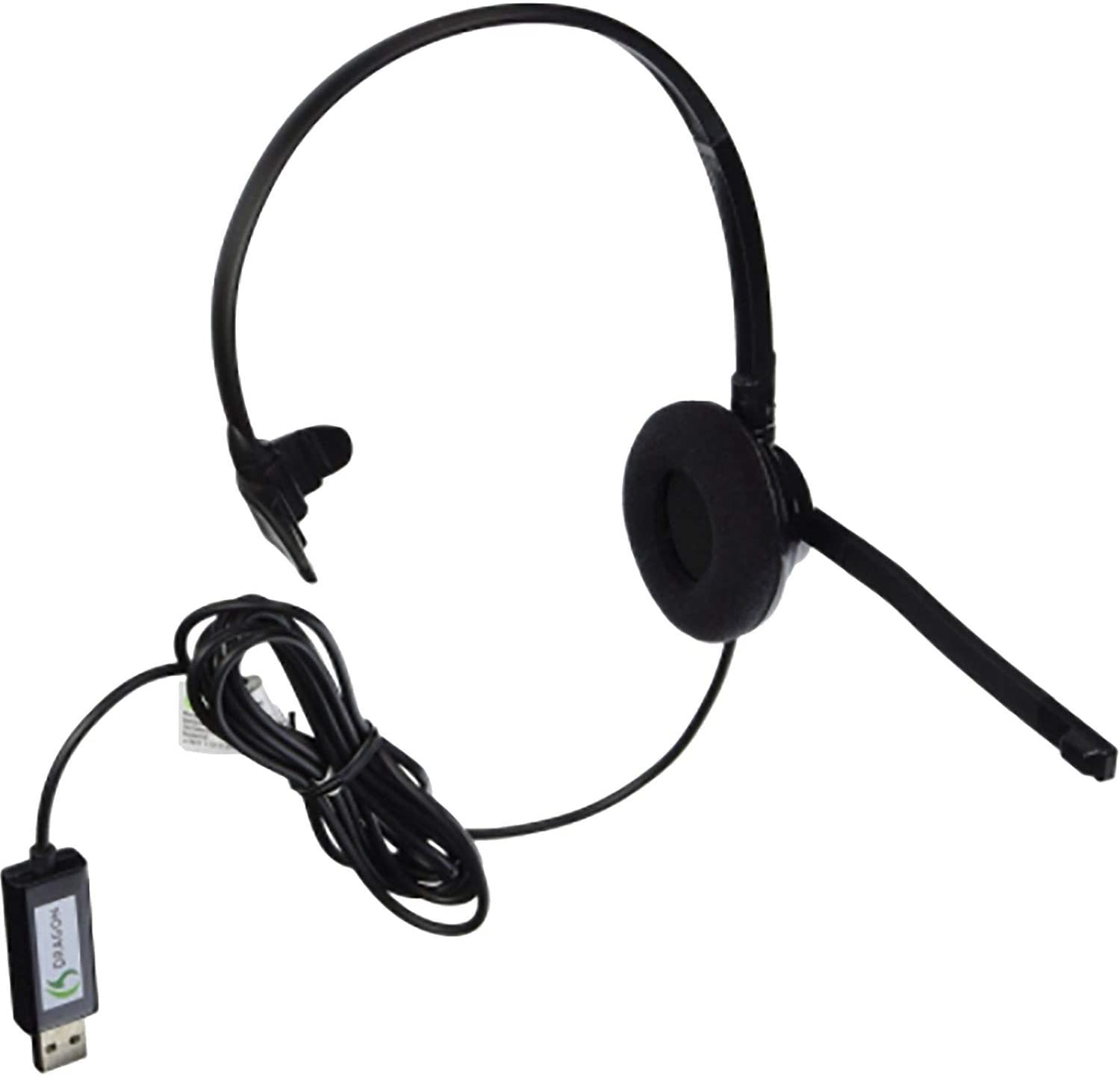 Nuance Monaural USB Speech Recognition Headset Voice to Text