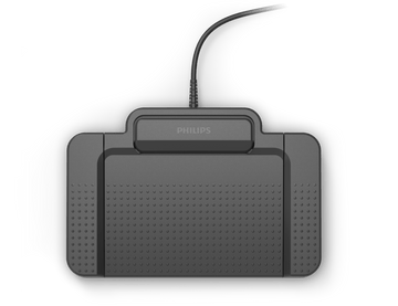 Philips ACC2330 USB Foot Pedal Control for SpeechOne or Speechmike Air