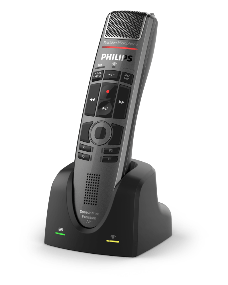 Philips Speechmike SMP4000 Wireless Speech recognition microphone for Dragon, Fusion Narrate, SayIt, and DMO