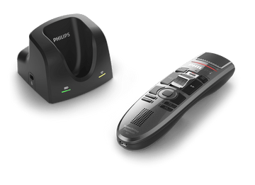 Philips Speechmike Premium Air SMP4010 Wireless Speech Recognition Microphone