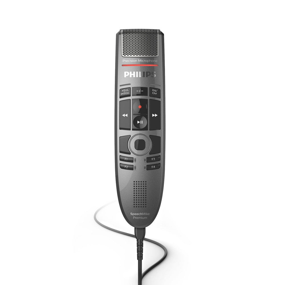 Philips SMP3700 Speechmike Speech Recognition Microphone